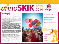 annoSKIK 2013 2014 - SKIK Stichting Kinderopvang