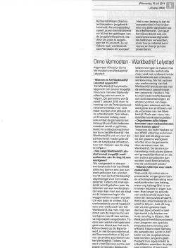 Interview met Onno Vermooten