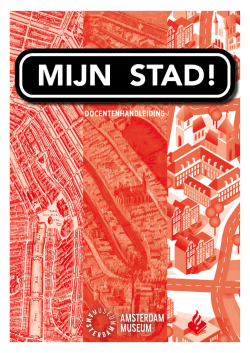 Docentenhandleiding Mijn Stad!