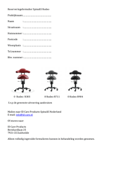 Ja, ik wil de nieuwe Rodeo vast reserveren