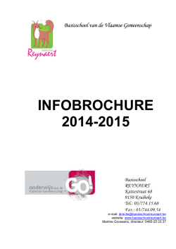 infobrochure Reynaert 2014-2015 nieuwe versie