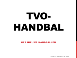 HET NIEUWE HANDBALLEN
