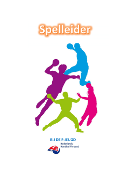 handleiding voor de spelleider