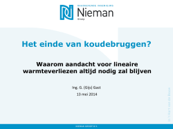 Het einde van koudebruggen?