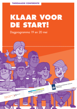 Download het programmaboekje van de conferentie (PDF, 2,0 MB).