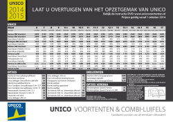 Klik op de Unico-brochure 2015