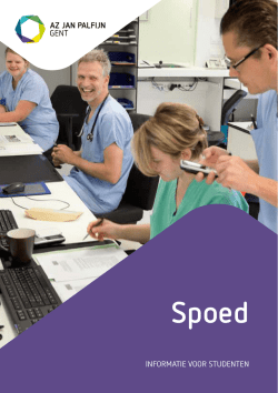 Informatiefolder Spoed