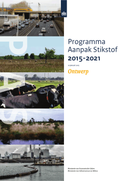 Ontwerp Programma Aanpak Stikstof 2015-2021