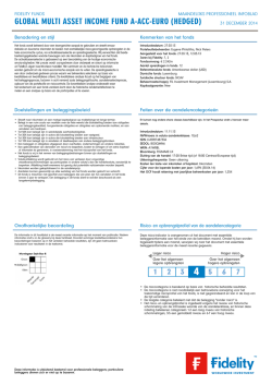 GLOBAL MULTI ASSET INCOME FUND A-ACC