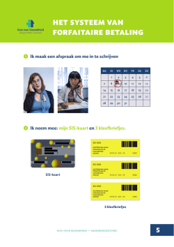 het systeem van forfaitaire betaling