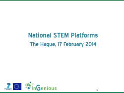 National STEM Platforms - Jet-Net