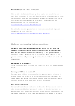Informatiebulletin week 38