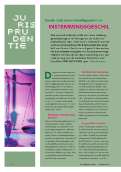 Instemmingsgeschil over ondersteuningsplan