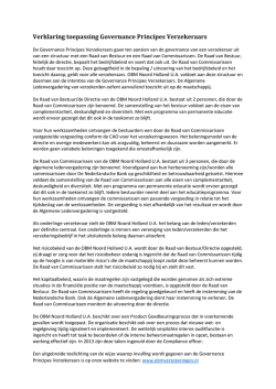 Governance-verklaring