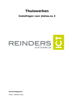 hier - Reinders ICT