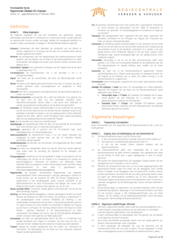 Productvoorwaarden - Service