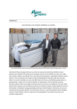 Intermail kiest voor Hunkeler afwikkelen en oprollen