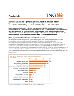 Duurzaamheid nog niet top of mind MKB-ers (pdf)