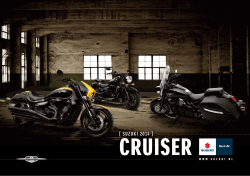 Brochure Suzuki Cruiser