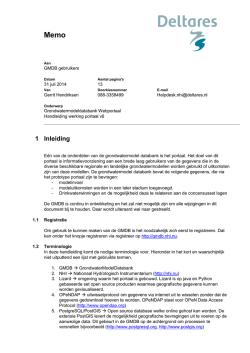 handleiding gebruik van het portaal versie 6
