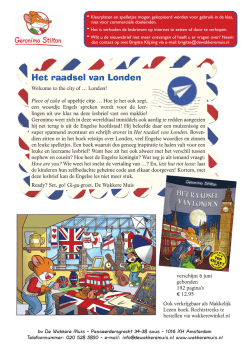 Het raadsel van Londen