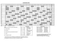 Jaarkalender 2014