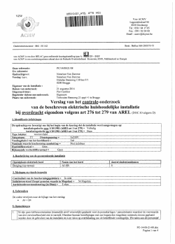 attest elektrische keuring