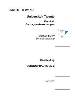 handleiding SP2 (2014)