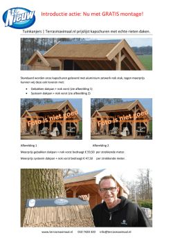Download prijslijst - Terrasmaximaal.nl