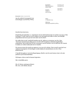 Informatieavond H4/V4 - Openbaar Lyceum Zeist