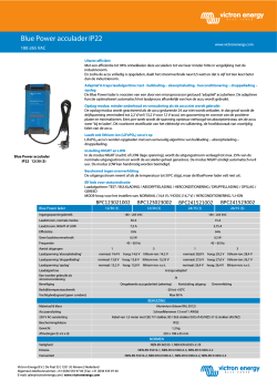 Blue Power acculader IP22