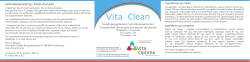 Vita Clean - Vita optima