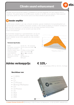 EBSbv 131104 leaflet sound enhancement Citroen dealer-cons