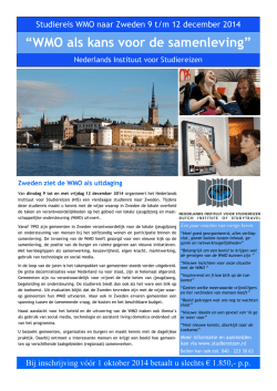 in de flyer - Nederlands Instituut Studiereizen