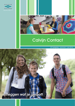 directe link - Calvijn College