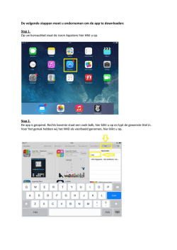 Hoe download ik een app in de Appstore?