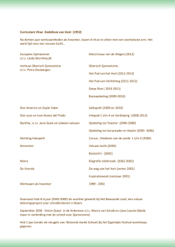 CV Godelieve van Gent