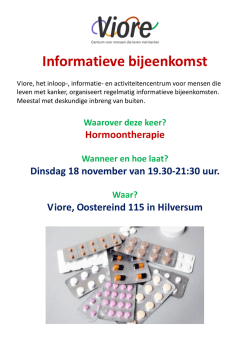 Informatieve bijeenkomst
