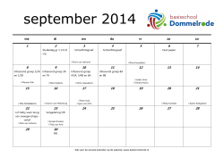 Kalender september 2014