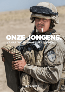 ONZE JONGENS.