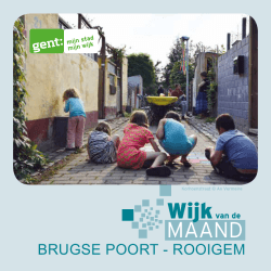 BRUGSE POORT - ROOIGEM - Lokaal Welzijnsbeleid in GENT