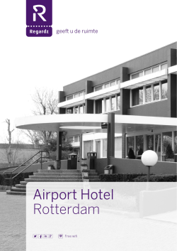 locatiebrochure - Airport Hotel Rotterdam