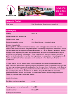 Informatie Analist