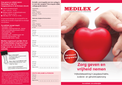 Programma - Medilex