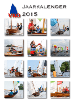 Jaarkalender 2015 Jaarkalender 2015