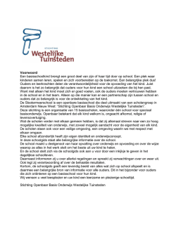Voor meer - Slootermeerschool
