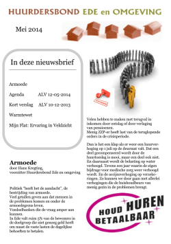 In deze nieuwsbrief
