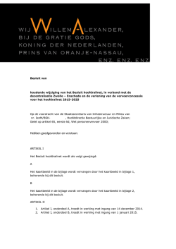 Hebben goedgevonden en verstaan: