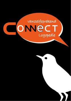 Brochure Connect logopedie