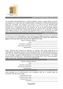 PDF-document - Administratiekantoor Compurad
